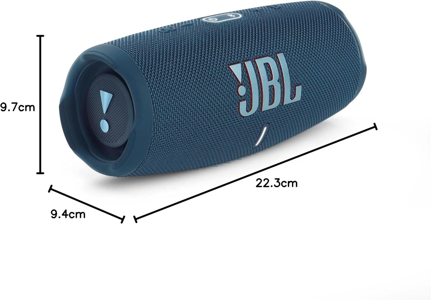 JBL Ladung 5 Bluetooth-Lautsprecher-Benzin-Blau-Wasserfeste, tragbare Boombox MIT Integrierter Powerbank-Eine Akku-Ladung für bis Zu 20 Stunden Kabellosen Musikgenuss – Bild 8
