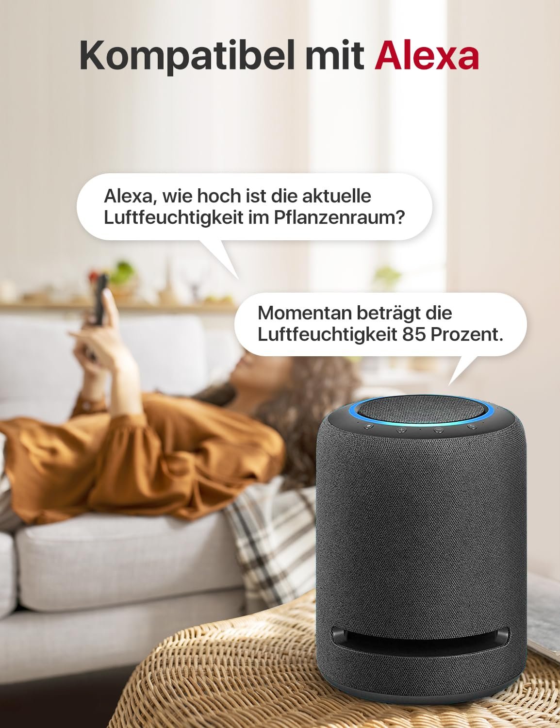 X-sense wlan hygrometer thermometer innen, temperatur- und luftfeuchtzeitsüberwachung pro App, 500 m ReichWeit, Kostenfreier DATENEXPOR – Bild 6