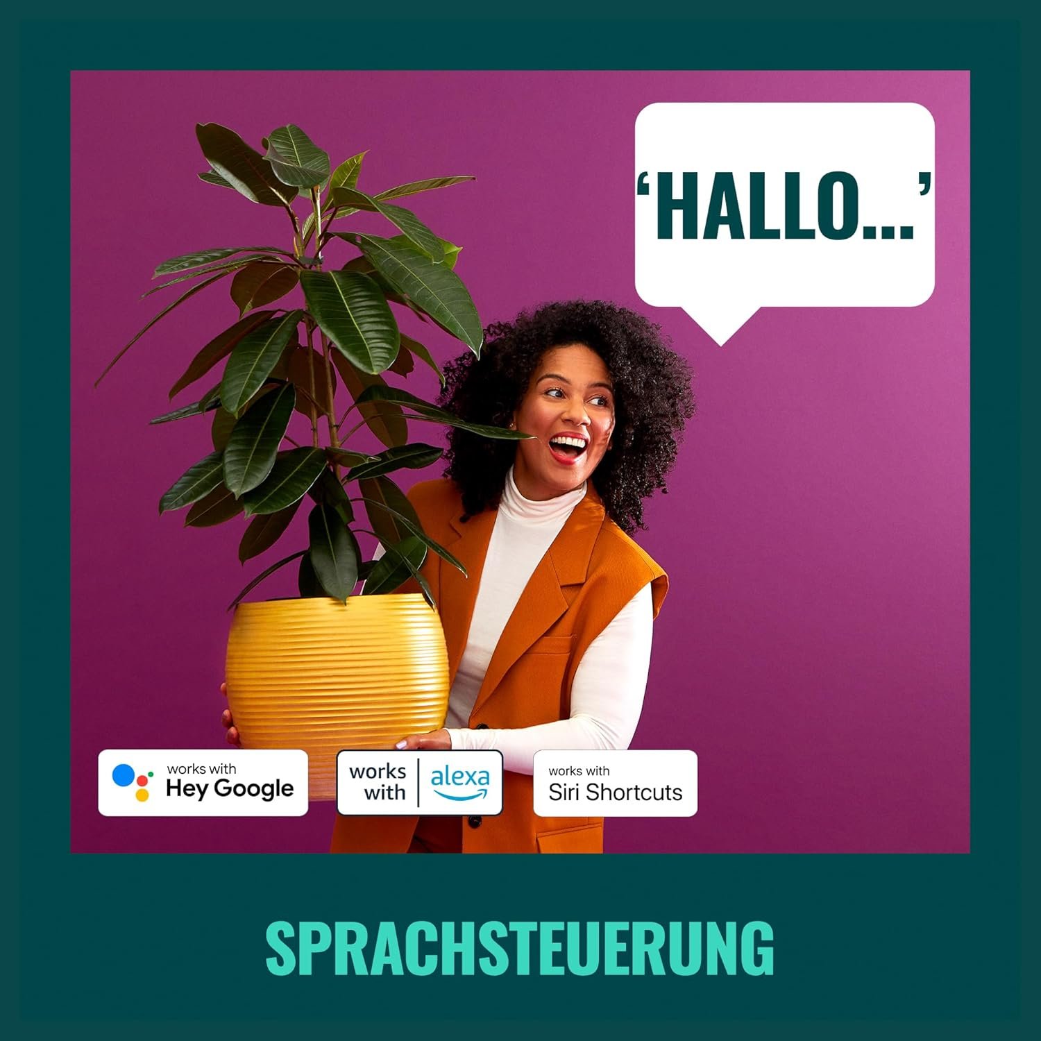 Wiz Smart Plug, Smarte Steckdose Zurerung von Lampen und Geraten inkl. Stromverbrauchsmesser, Smarte Lichtsteuerung über Wlan pro Stimme/App, Weiß – Bild 5