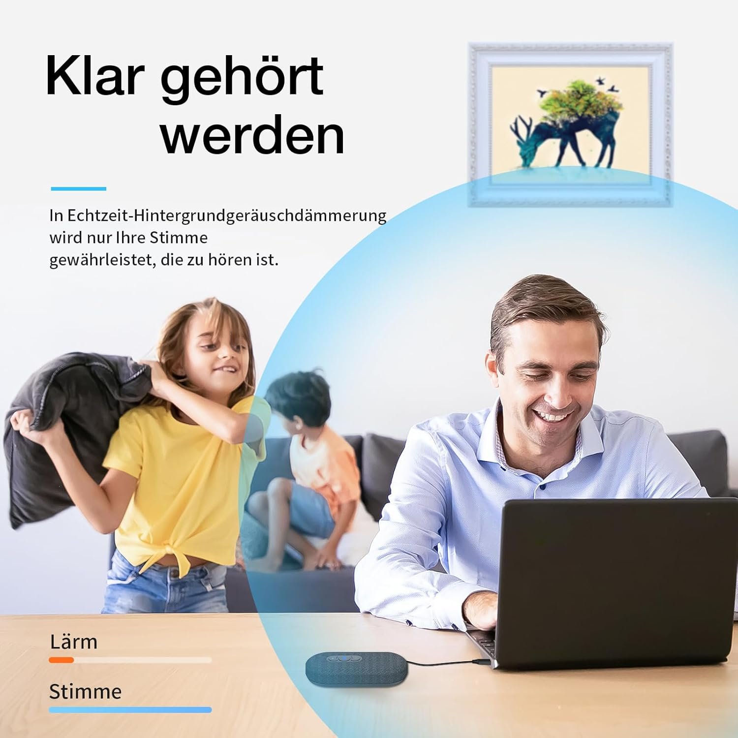 Raybit USB Konferenzlautsprecher mit Mikrofon für Home Office-AnRufe, Konferenzmikrofon MIT Smartter Stimmfilter & 360 ° baumabdeckung, PC Feispecheinrichtung Für Skype/Zoom/Teams/PC/Laptop/Desktop/Desktop/Desktop/Laptop/Desktop/Desktop/Desktop/Desktop/Desktop/Desktop/Desktop/Desktop/Desktop/Desktop/Desktop/Desktop/Desktop/Desktop/Desktop/Desktop/Desktop/Desktop/Desktop/Desktop/Desktop/Desktop/Desktop/Desktop/Desktop/Desktop/Desktop/Laptop/Desktop – Bild 2