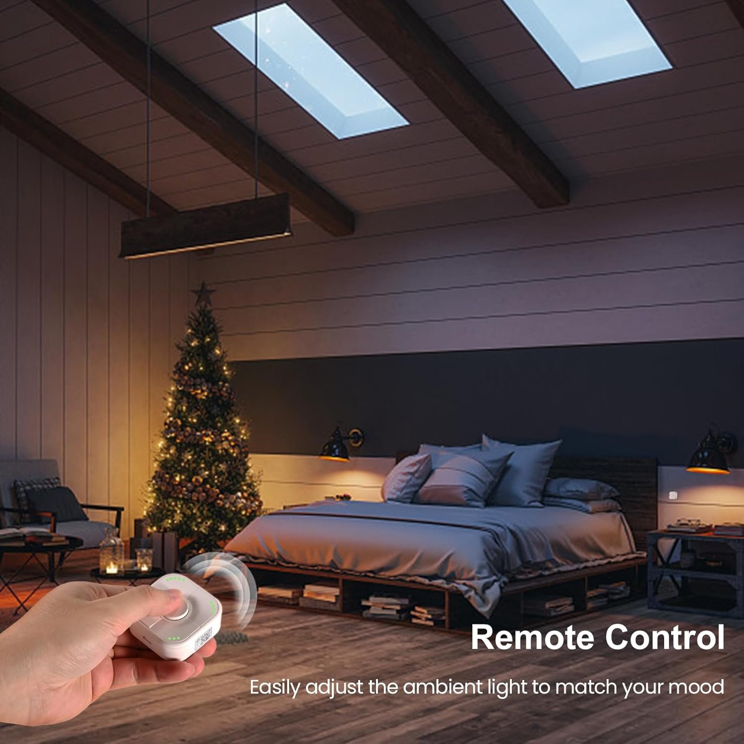 Onvis Thread Smart Button für Apple Homekit, Mini Lichtschalter, 5-Tasten Funkschalter für Smart Home-Anwendungen, Dimmer und Fernbedienung, individuelle Einstellbare Szenen, Wiederholungsblitzschnell – Bild 5