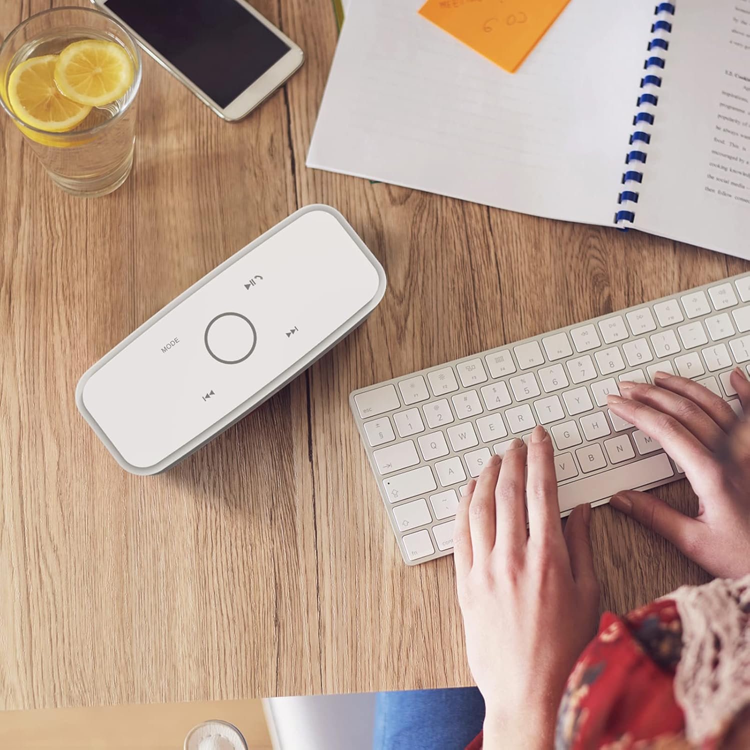 Doss Bluetooth Lautsprecher, Soundbox Musikbox Bluetooth Box Mit Dualen Bass-Trebibern, 20h Akku, Touch Control, IPX5 Wasserdicht, Bloototh Lautspecher für – Bild 9