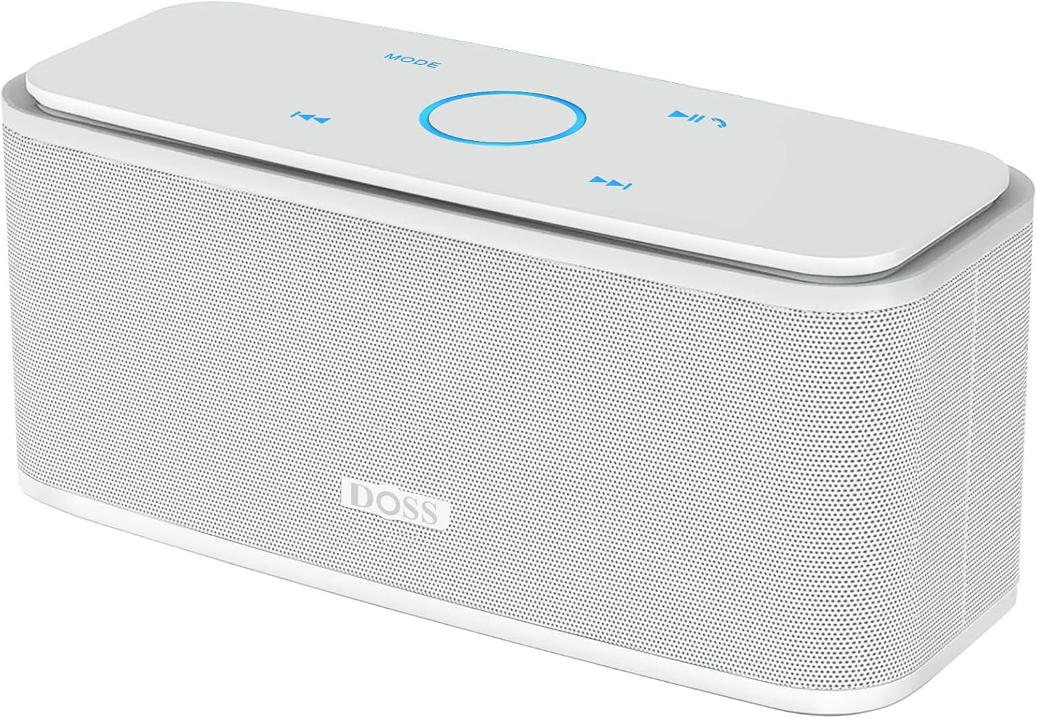 Doss Bluetooth Lautsprecher, Soundbox Musikbox Bluetooth Box Mit Dualen Bass-Trebibern, 20h Akku, Touch Control, IPX5 Wasserdicht, Bloototh Lautspecher für
