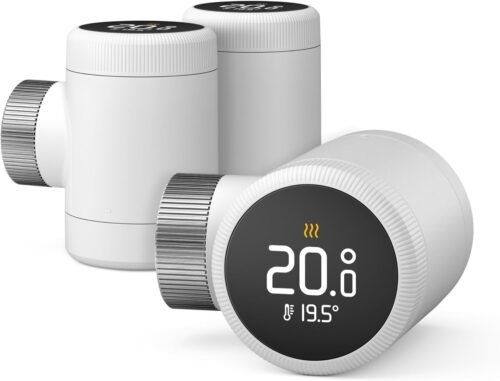 Tado ° Smartes Heizkörperthermostat X – Trio Pack, Heizungssteuerung pro App und Smart Speaker (Alexa, Siri, Google Assistant), Energie Sparen, DIY -Installation, Nicht Kompatibel Mit Tado ° V3+
