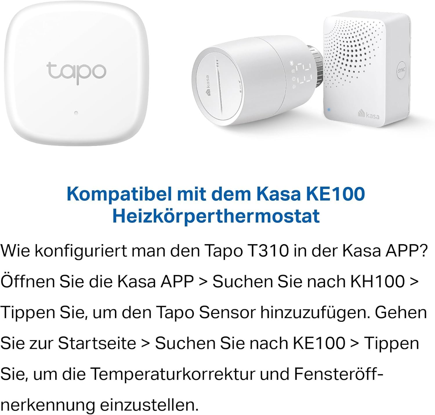 TAPO T310 Smart Temperatur & LuftfeuchtigKEITSMONITOR, Kostenlose datenspeicherung, Visuellle Grafiken, flexible Installation, App-Benachrichtungen, Hub H100 Erforderlich – Bild 3