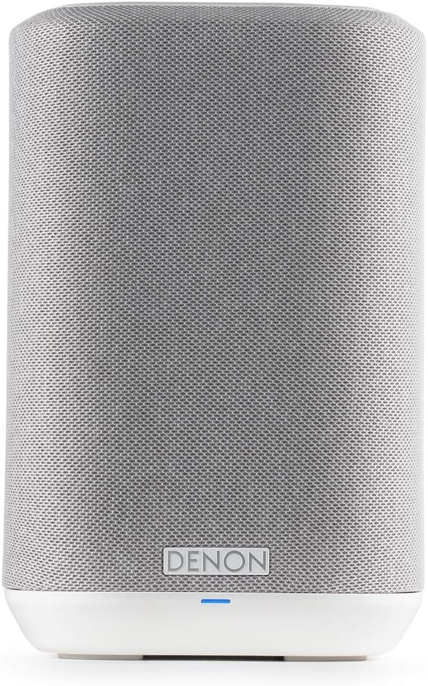 Denon Home 150 Multiroom-Lautsprecher, Hifi Lautsprecher MIT Heos, Alexa Integrierer, WLAN, Bluetooth, USB, Airplay 2, Hi-Res-Audio, Weiß