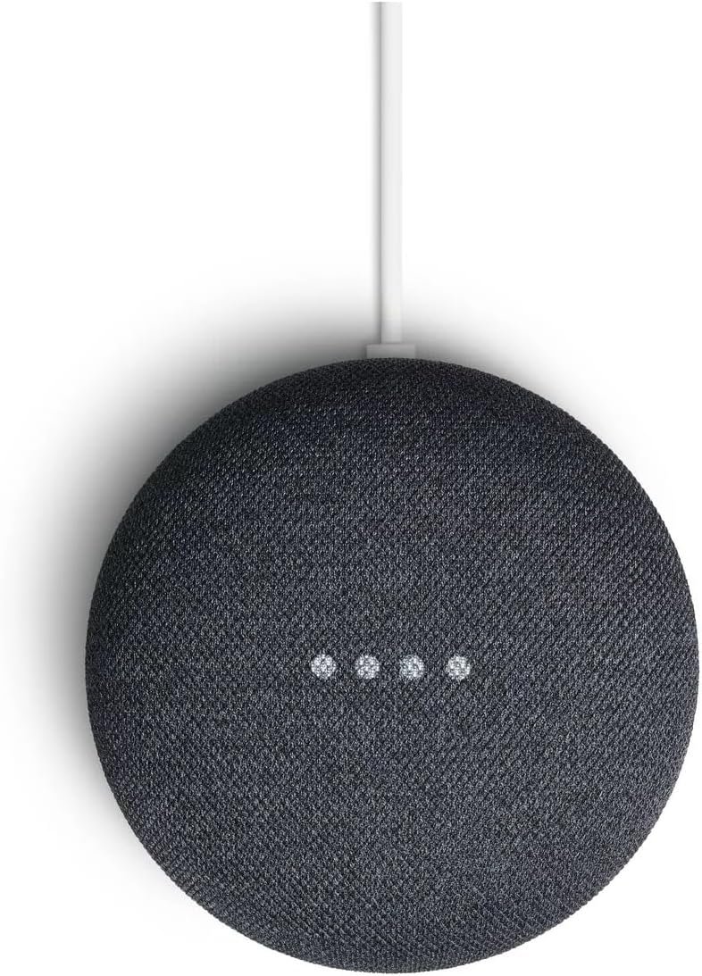 Google Nest Mini 2. Generation Kabelloser Bluetooth-Lautsprecher (Anthrazit) – Bild 5