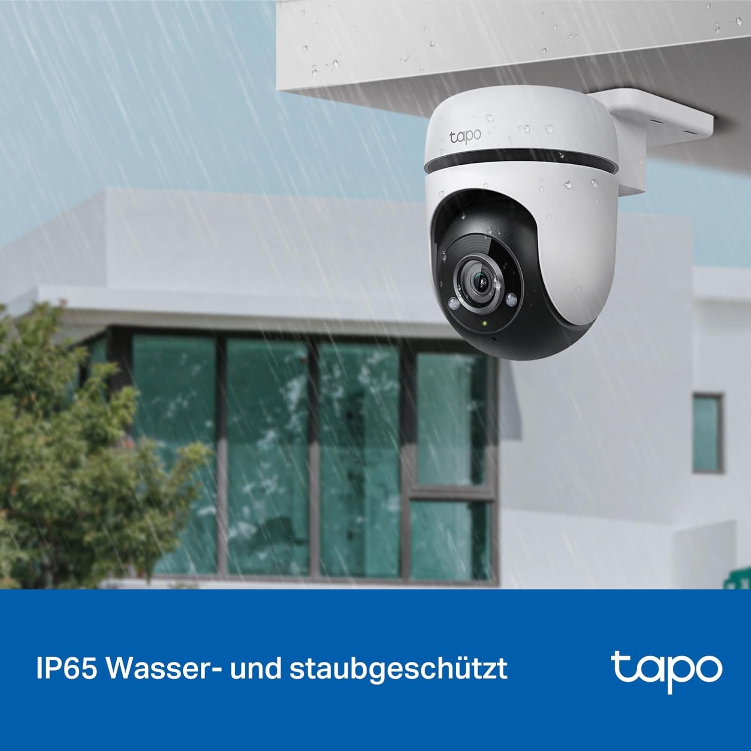 TP-Link Tapo C500 Wlan überwachungskamera außen, 360 ° Sichtbereich, 1080p Auflösung, Bewegungserkenung, nachtsicht bis ZU 30 M, Zwei-Wege-Audio, Kompatibel Mit Alexa & Google & Google & Google & Google und Google – Bild 6