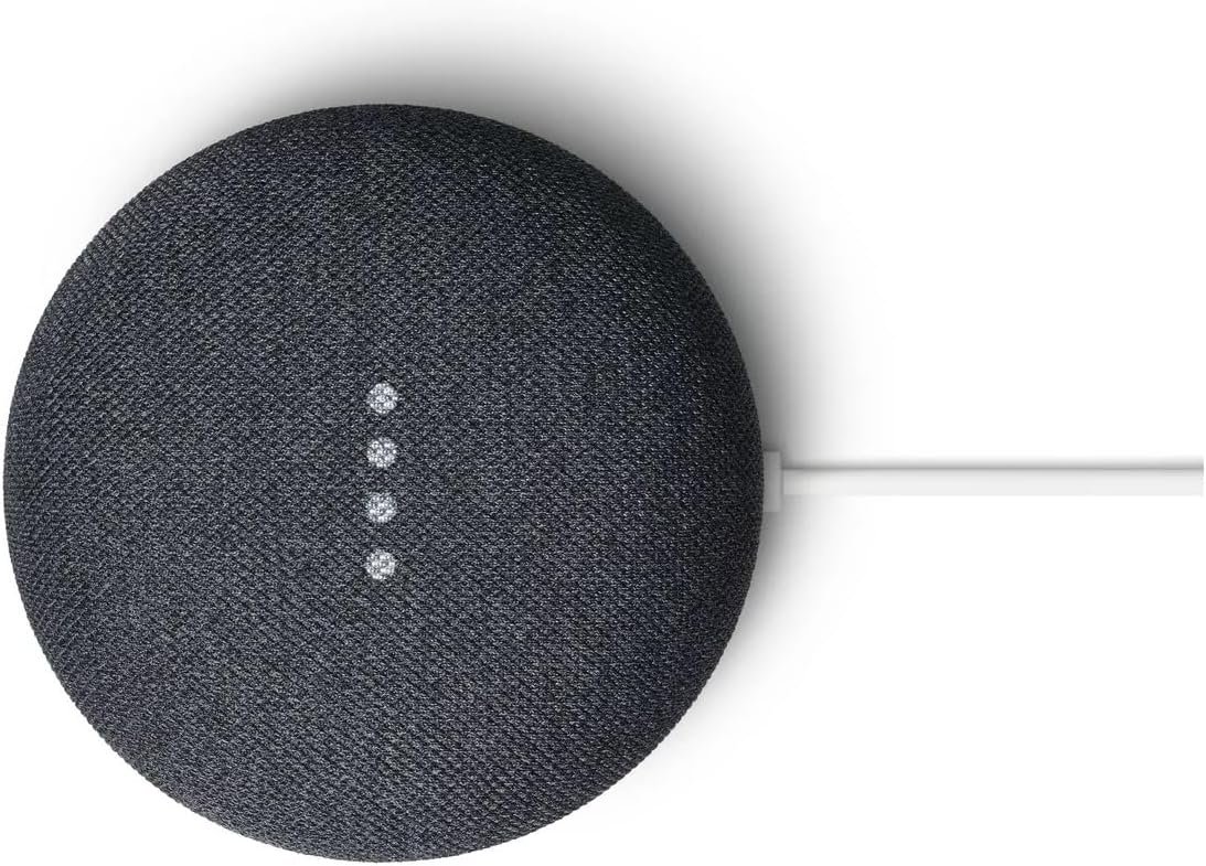 Google Nest Mini 2. Generation Kabelloser Bluetooth-Lautsprecher (Anthrazit) – Bild 8