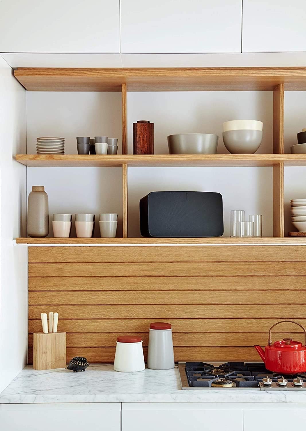 Sonos fünf | HiFi-Sprecher MIT Wlan, 3,5-mm-Eeingang und Unterstützung für Streaming im hochauflösenden Audio-Schwarz – Bild 4