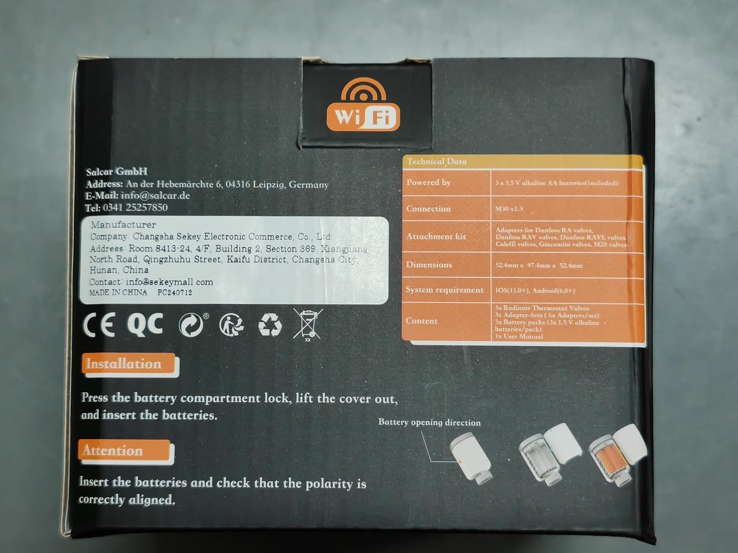 Salcar Smart Home Heizkörperthermostat TRV801W 3er Set WiFi Thermostat Kompatibel Mit Amazon Alexa & Google Assistant Programmierbar Tuya HeizungSthermostat, Kein Gateway Erforderlich – Bild 8