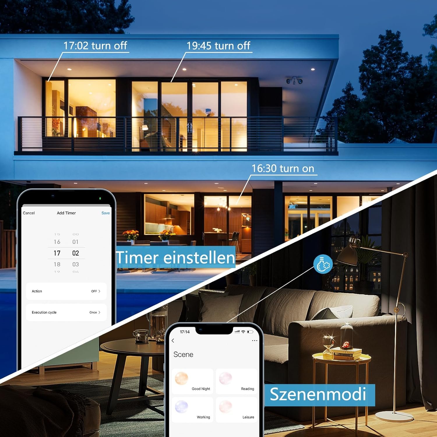 Wi-Fi Smart G9 LED Lampen, Kompatibel MIT Alexa /Google Home, AC 230V Stuflens Dimmbar, 2700K-6500K, Helligeit Einstellbar 1%-100%, 0,4-4W, 40lm-400LM, Timer Funkion G9 Intelligenz LED Glöhbirne, 3er Pack – Bild 6