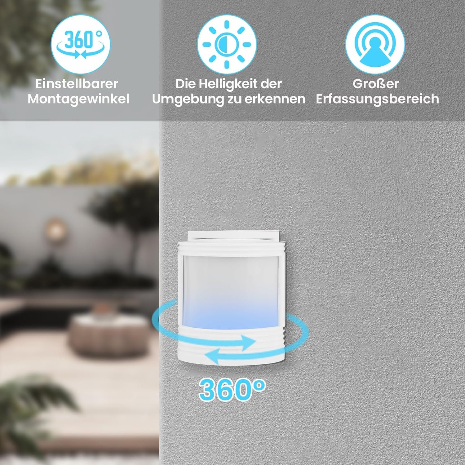 Bewegungsmelder Alarm Klingel, Physsen Funk Durchgangsmelder, Pir Infrarot Bewgungssor intensor TÜRALARM FUNKLINGEL, ANTI-DIEBSTAHL LADENTUR LADENGOGNE FUR HÄUSER GESCHAFTE BUROS FABRIKE – Bild 2