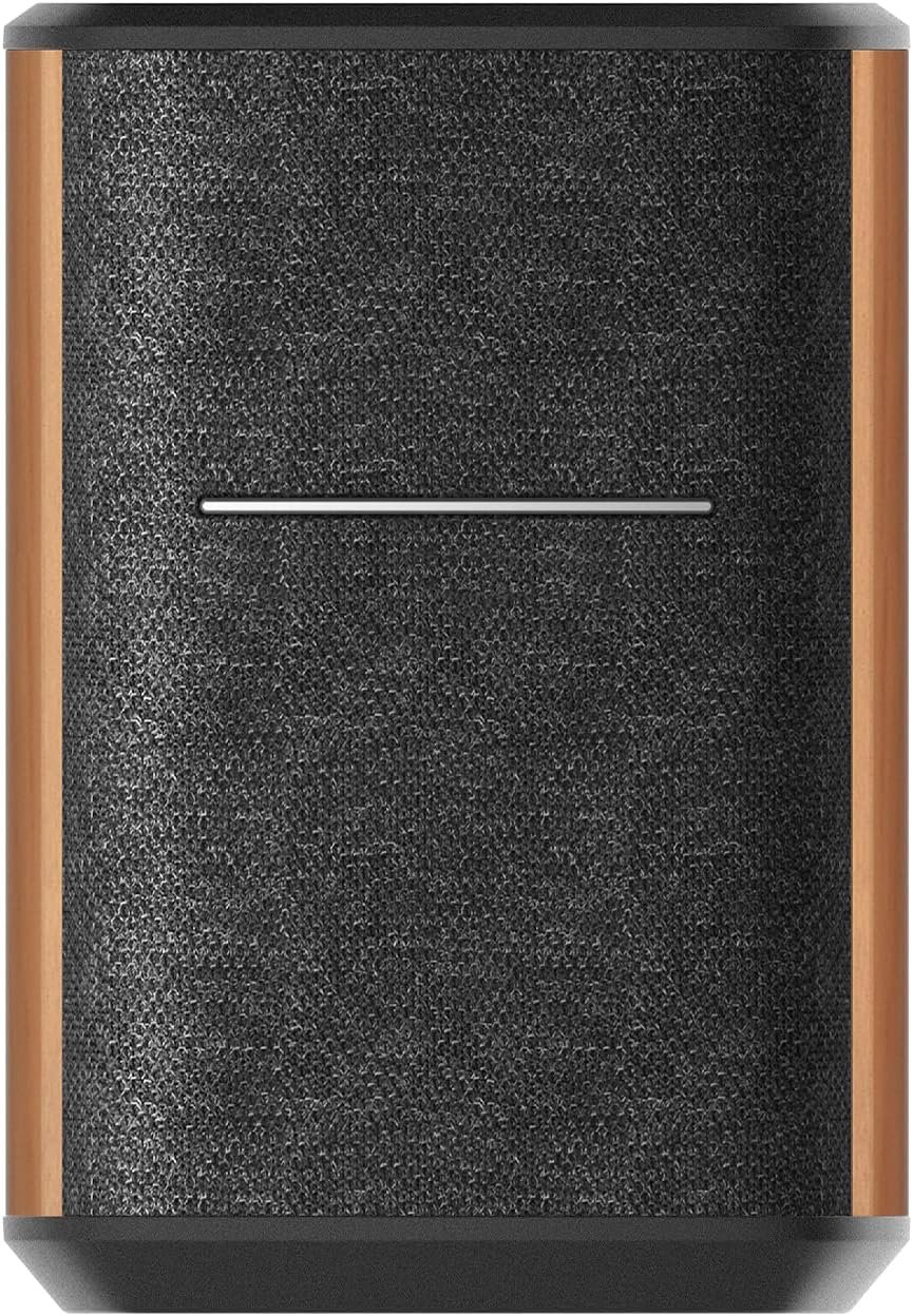 ENTIFIER MS50A-Multiroom-Fähiger WiFi Smart Speaker MIT Bluetooth und Kabelloser Stereo-Fungion. FunktionTerert Mit Amazon Alexa, Apple Airplay 2, Spotify UVM, Braun – Bild 3