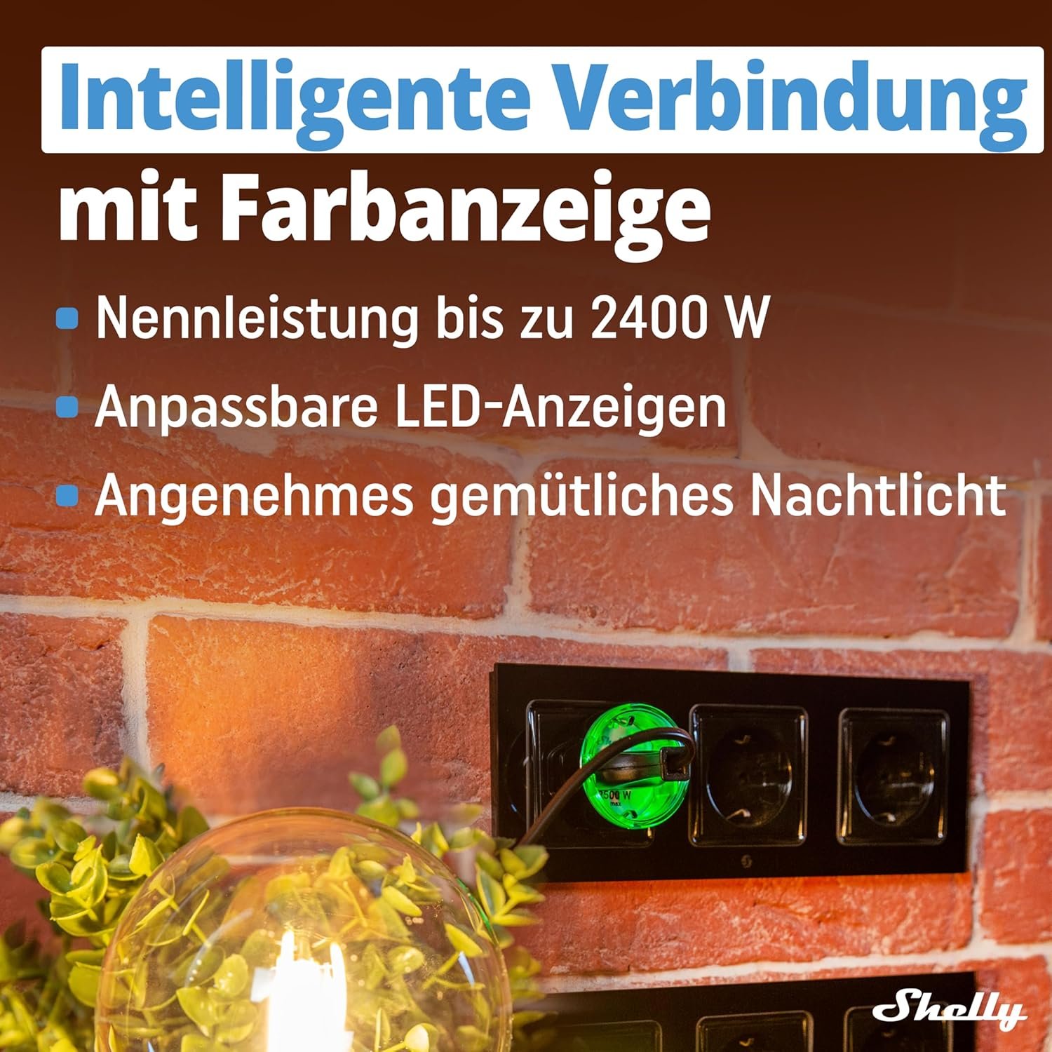 Shelly Plus Plug S Schwarz - Wlan -Grenerter Steckdose MIT Strommessung - 2500 W, 16a | iOS Android App Fernsteuerung | Google Home und Alexa Zubehör | Sprachsteuerung & Timer – Bild 5