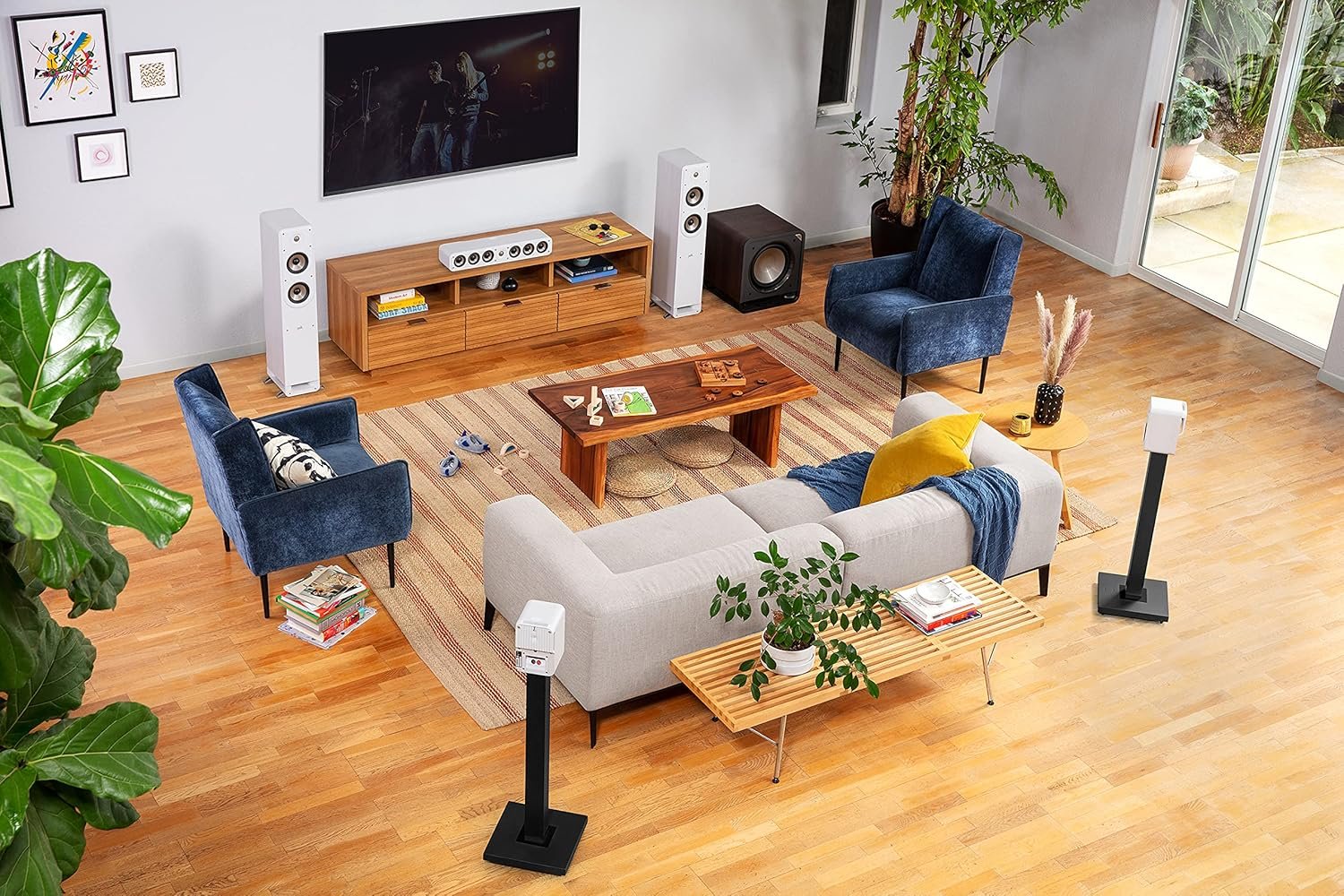 Polk Audio Signature Elite ES10 Hochauflösende Surroundlautprecher für Heimkino, Stereo Lautspecher, Satelliten-Lautspecher, Hifi, Hi-Res Zertifizier, Kompatibel Mit Dolby Atmoots und DTs: X (Paun (Paun)) – Bild 8