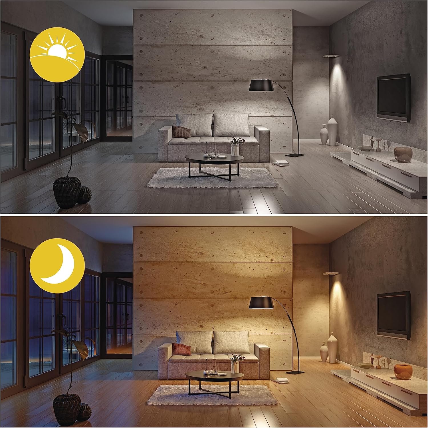 Emos Gosmart - Smart Home RGB LED -Lampe Kerze MIT App - E14 - Dimmbar, Mehrfarbig & Weißtöne - 470LM - Sparsam, 4,8w (Statt 40W Guhbirne) - 20 000 Stunden - WIFI - Google Home und Alex und Alex und Alex und Alex und Alex und Alex und Alex und Alex und Alex und Alex und Alex und Alex und Alex und Alex und Alex und – Bild 10